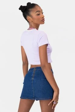 Adika OUTLET Richmond Button-Up Crop Top