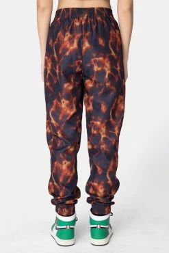 Adika Flames Nylon Sweatpants