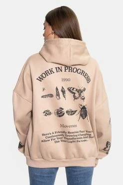 Adika IN PROGRESS Overszied Hoodie Clothing