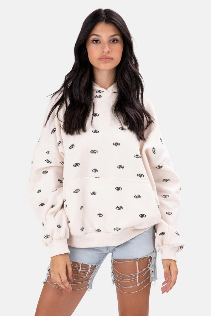Hot Sale π Adika OUTLET EYES Oversize Hoodie π 2 Adika OUTLET EYES Oversize Hoodie
