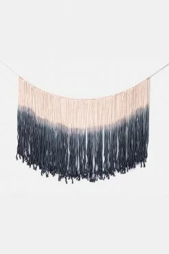 Adika Rhodes Ombré Macramé Fringe Wall Hanging Home