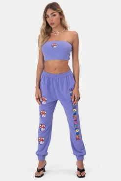 Adika Mushrooms Graphic Sweatpants