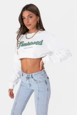 Adika OUTLET SUNKISSED Cropped Sweatshirt