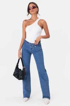 Adika Phoenix One-Shoulder Bodysuit Clothing