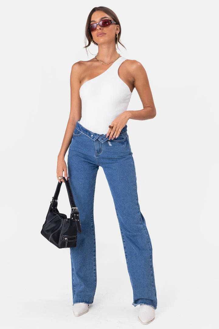 Best Pirce ๐ Adika Phoenix One-Shoulder Bodysuit Clothing ๐ 2 Adika Phoenix One-Shoulder Bodysuit Clothing