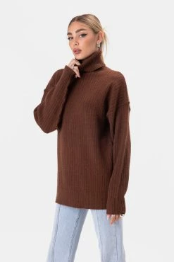 Adika Collins Oversized Rib Knit Sweater