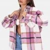 Adika Coats & Jackets Forest Oversize Plaid Jacket