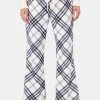 Adika Tarts Flared Plaid Sweatpants Y2K Fever