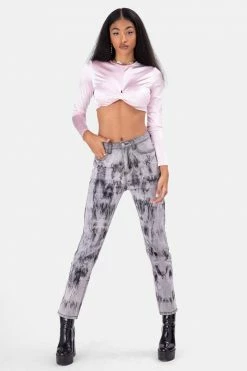 Adika OUTLET Mono Tie-Dye Jeans | MOM