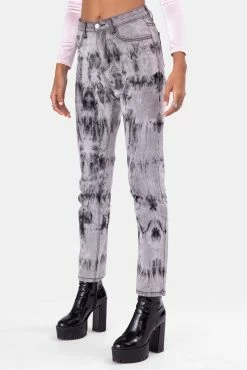 Adika OUTLET Mono Tie-Dye Jeans | MOM