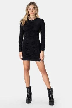 Adika OUTLET Crawford Ruched Mini Dress