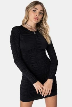 Adika OUTLET Crawford Ruched Mini Dress