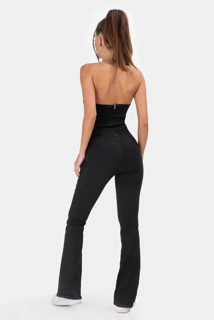 Best reviews of 👍 Adika Nixon Flared Bustier Jumpsuit ❤️ 4 Adika Nixon Flared Bustier Jumpsuit