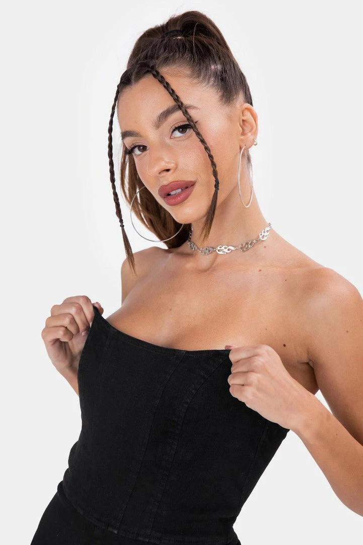 Best reviews of 👍 Adika Nixon Flared Bustier Jumpsuit ❤️ 3 Adika Nixon Flared Bustier Jumpsuit