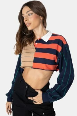 Adika OUTLET MIx Cropped Polo Shirt