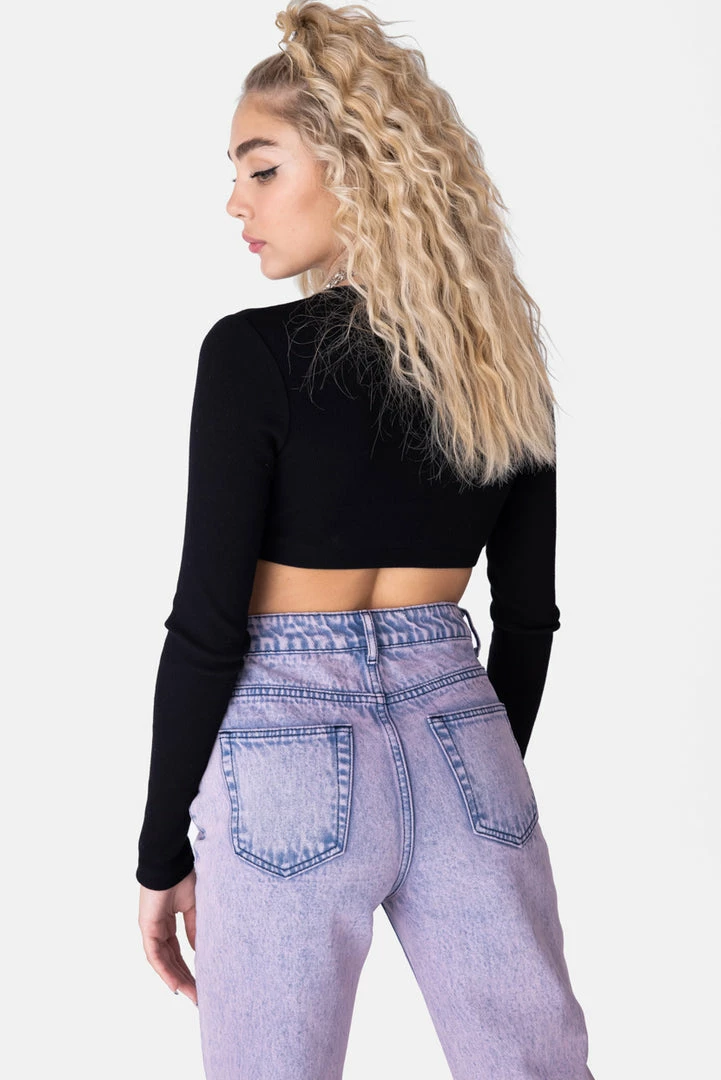 Buy ๐ Adika Bitty Ribbed Crop Top ๐ 4 Adika Bitty Ribbed Crop Top