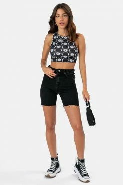 Adika Clothing Taylor Denim Biker Shorts