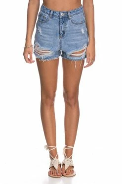 Adika Clothing Aaron Ripped Denim Shorts