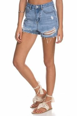 Adika Clothing Aaron Ripped Denim Shorts