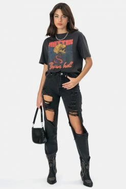 Adika OUTLET Bailey Ripped Jeans | BOYFRIEND
