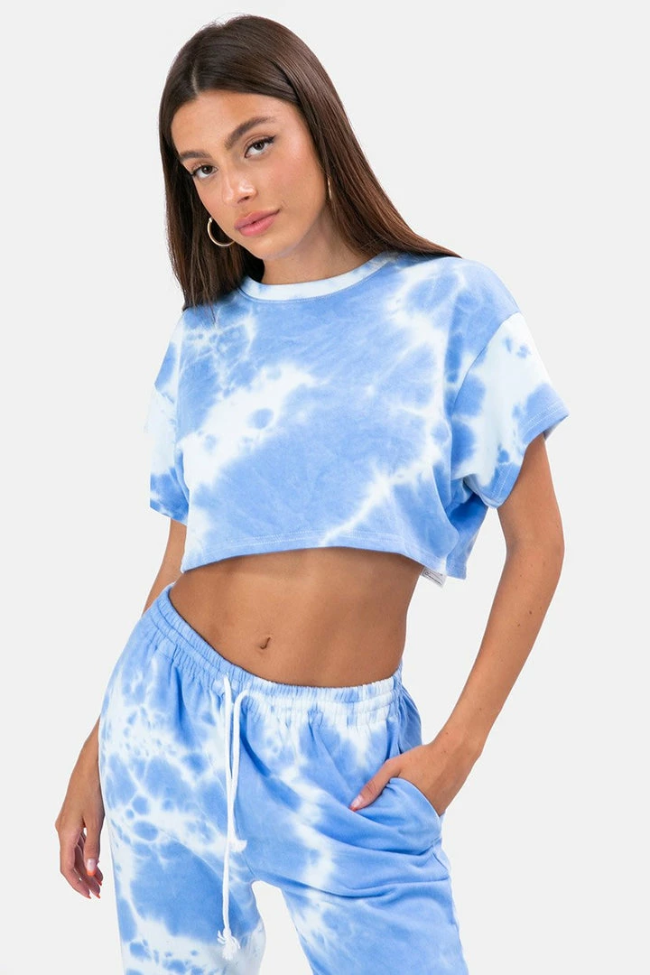 Best deal ๐ Adika Tie Dye Jersey Crop Top OUTLET ๐ 1 Adika Tie Dye Jersey Crop Top OUTLET
