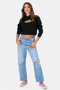 Adika OUTLET Janelle Cut-Out Hoodie