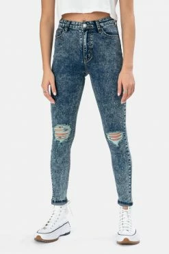 Adika OUTLET Morton Acid Wash Jeans | SKINNY