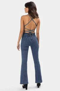 Adika Backstone Denim Jumpsuit