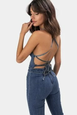 Adika Backstone Denim Jumpsuit