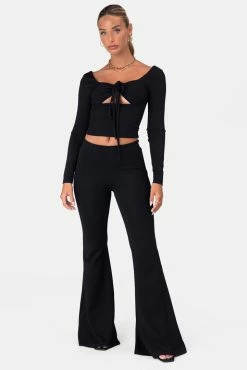 Adika OUTLET Evans Ruched Cut-Out Top