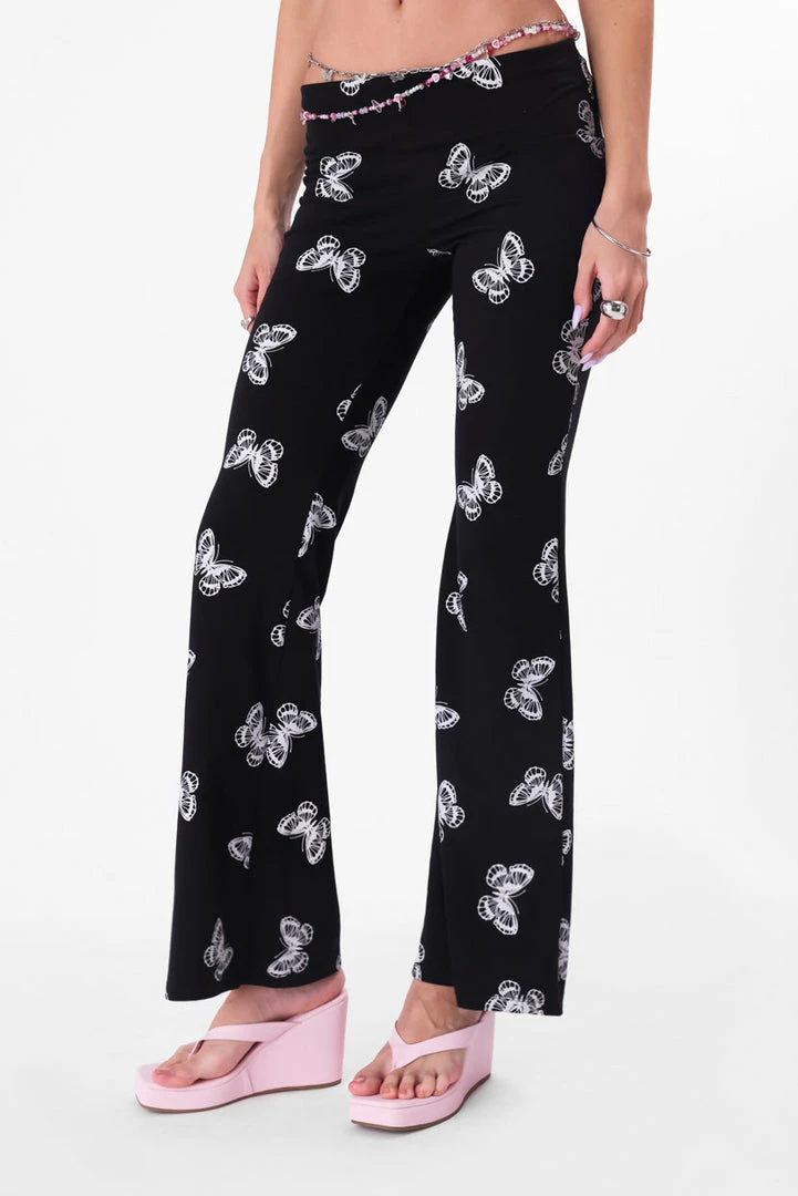 Best deal 👍 Adika Wing-It Low-Rise Flared Pants New ✔️ 4 Adika Wing-It Low-Rise Flared Pants New