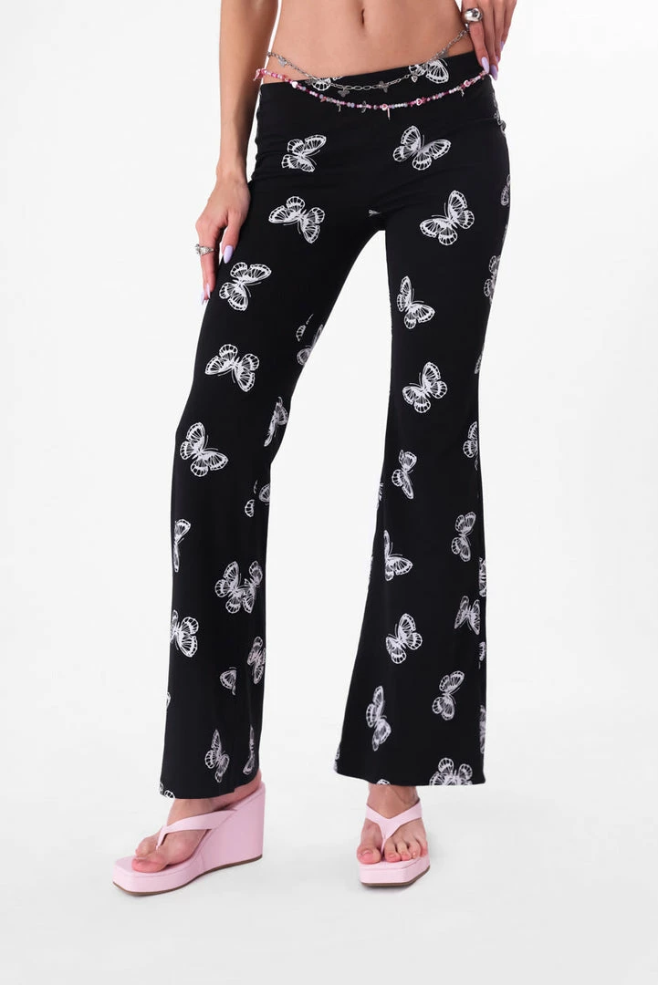 Best deal 👍 Adika Wing-It Low-Rise Flared Pants New ✔️ 2 Adika Wing-It Low-Rise Flared Pants New