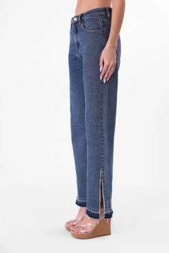Adika New Flash Split-Hem Jeans | FLARE