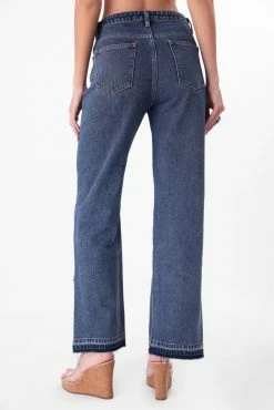Adika New Flash Split-Hem Jeans | FLARE