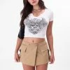 Adika Fire & Desire Cropped Tee