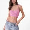 Adika New Palm Lace Corset Top