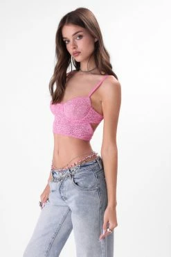 Hot Sale ๐ Adika New Palm Lace Corset Top โญ 10 Adika New Palm Lace Corset Top