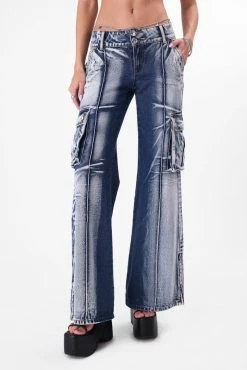 Adika New Trickso Low-Rise Cargo Jeans | FLARE