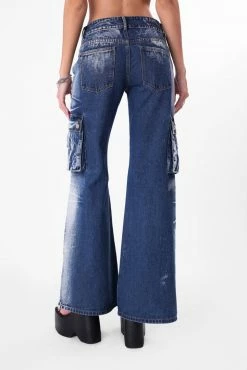 Adika New Trickso Low-Rise Cargo Jeans | FLARE