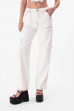 Adika New Andorra Seam-Detail Cargo Jeans | STRAIGHT