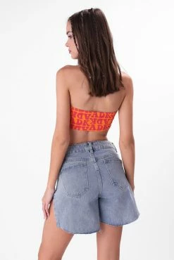 Adika Berton Ripped Denim Shorts