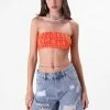 Adika Berton Ripped Denim Shorts