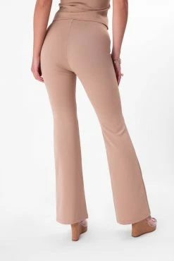 Adika Santo Waist-Tie Flared Pants