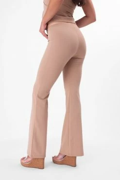 Adika Santo Waist-Tie Flared Pants
