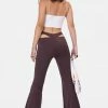 Adika Clothing Lion Cut-Out Flared Pants