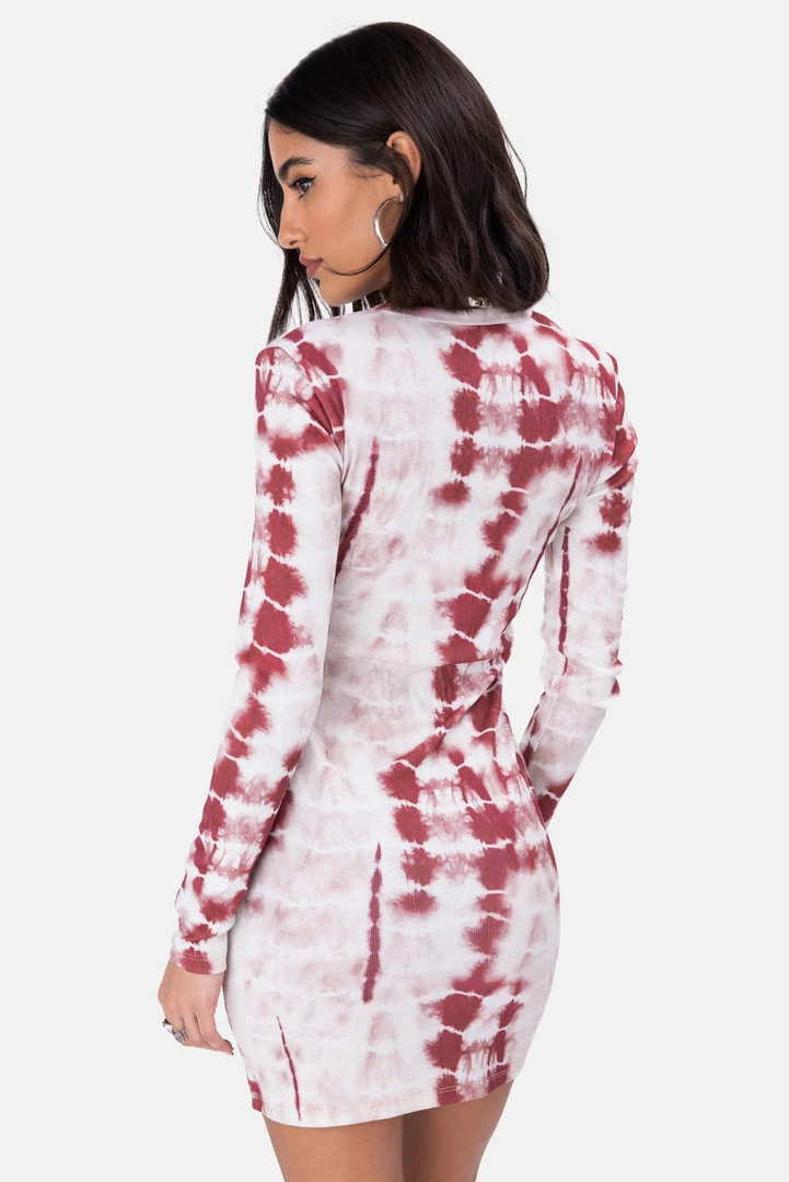 Cheap 🌟 Adika Lennon Tie-Dye Mini 👗 Dress OUTLET 👏 4 Adika Lennon Tie-Dye Mini Dress OUTLET