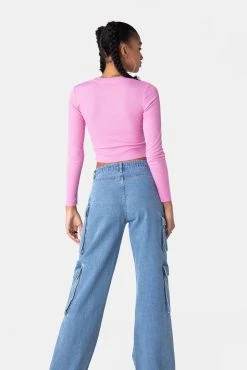 Adika Dustin Cropped Ribbed Top Clothing