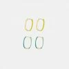 Adika Quirk 2-Pack Hoop Earrings