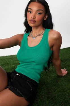 Adika Alexo Rib Knit Tank Top Clothing