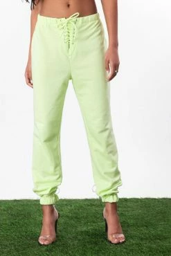 Adika Cardi Lace Closure Sweatpants